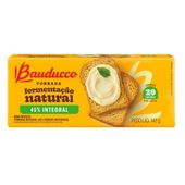 Caixa Bauducco Torrada Integral 142g 36 und.