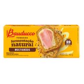 Caixa Bauducco Torrada Multigrãos 142g 36 und.