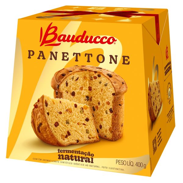 Caixa Bauducco Panettone Frutas 400g  1