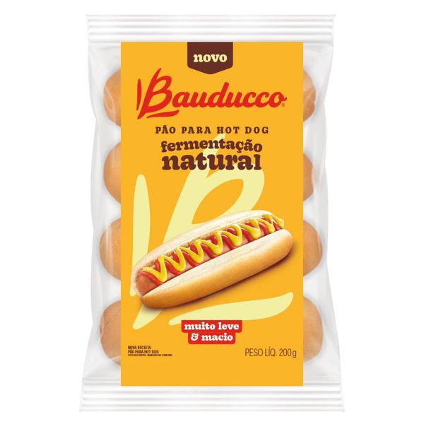 Caixa Bauducco Pão de Hot Dog 200g 1