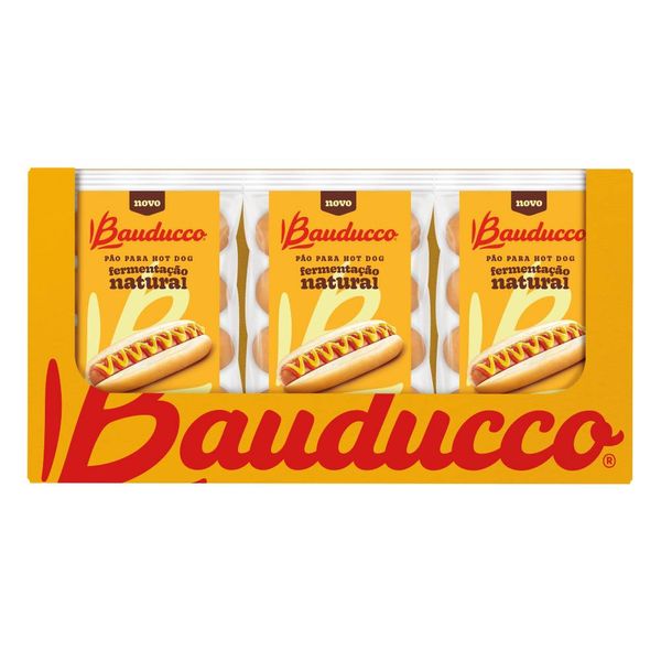 Caixa Bauducco Pão de Hot Dog 200g 2