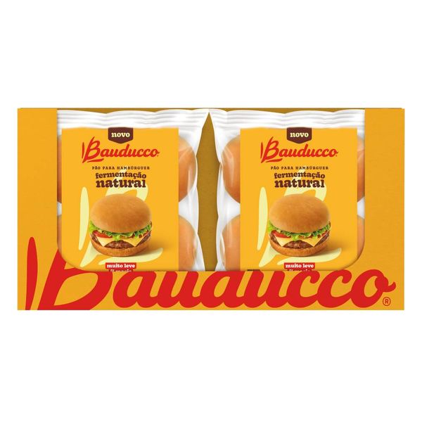 Caixa Bauducco Pão para Hambúrguer 200g  2