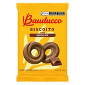 Caixa Bauducco Biscoito Chocolate Amanteigado 335g 24 und.