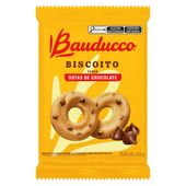 Caixa Bauducco Biscoito Leite c/ Gotas 335g 24 und.