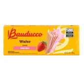 Caixa Bauducco Wafer Morango 140g 54 und.