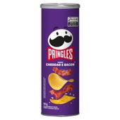 Caixa Pringles Cheddar Bacon 105g 18 und.
