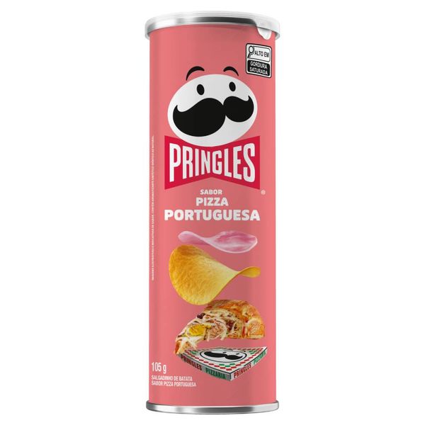 Caixa Pringles Pizza Portuguesa 105g 1
