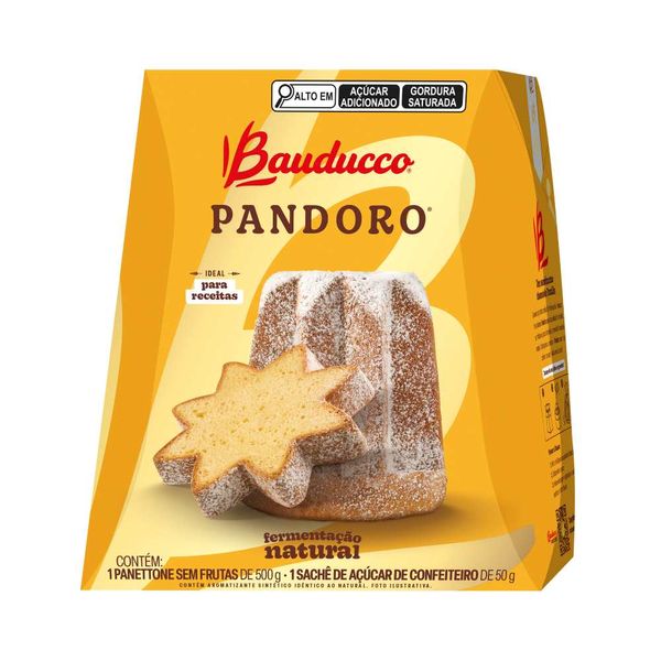 Caixa Bauducco Pandoro Tradional 500g 2
