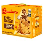 Cesta de Natal Grande Bauducco | Caixa com 3 unidades