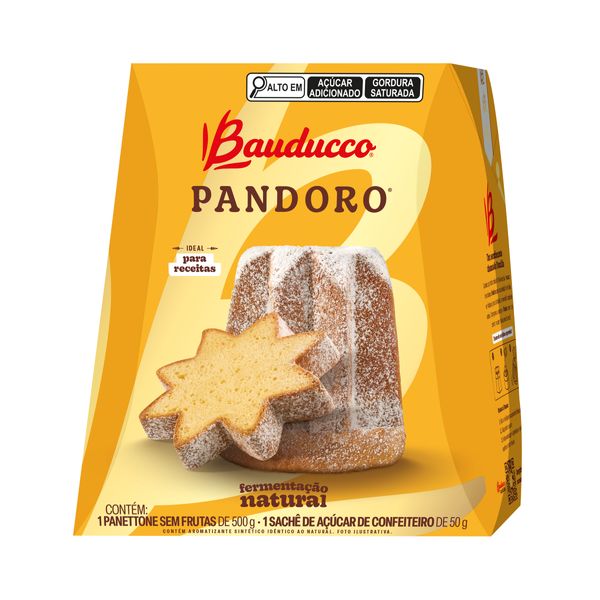 Caixa Bauducco Pandoro Tradional 500g 2