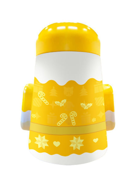 Papai Noel Lata com Mini Panettone 80g 3