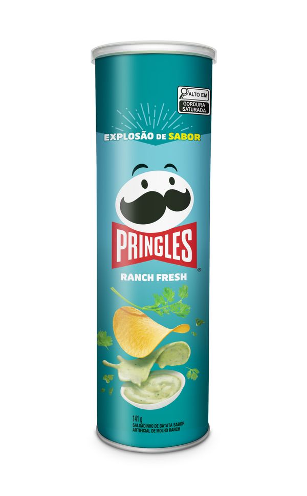 Caixa Pringles Ranch Fresh 141g  1