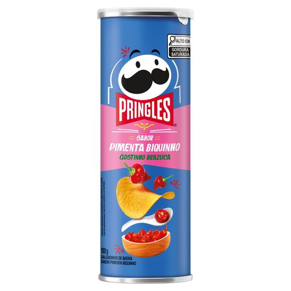 Caixa Pringles Pimenta Biquinho 100g 1